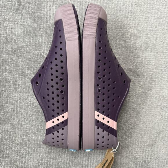 Native Shoes Youth Size 5 Purple Pink Jefferson Block Perforated Slip On EVA - Picture 9 of 12